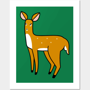 Cute Deer Posters and Art